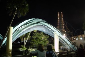 and here's the train going through the corkscrew (2)